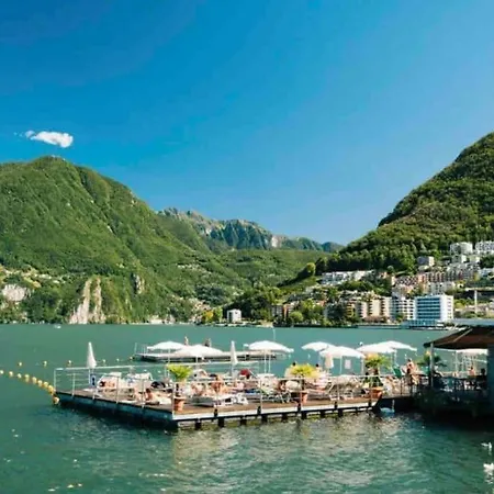 Bright And Modern Flat 2 Minutes From The Lugano